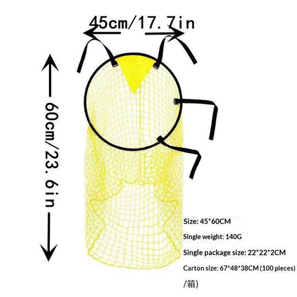 Soccer Target Goal, Easy to Attach and Detach to The Goal, Set of 2, for Shooting Accuracy Training