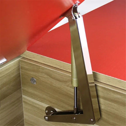 200N Gas Struts Heavy Duty Soft Close Lid Support Hinges Automatic Slow Lowering Safety Pneumatic Lid Lifters Gas Springs Pack of 2