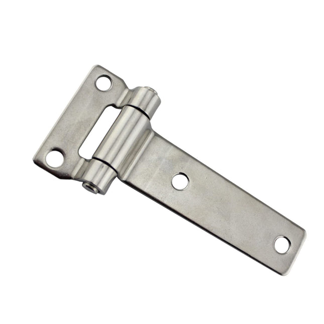 Pair of Stainless Steel 304 T-Shape Door Hatch Hinge L 5.3 in(135mm) for Container Vans Caravans Polish – product detail