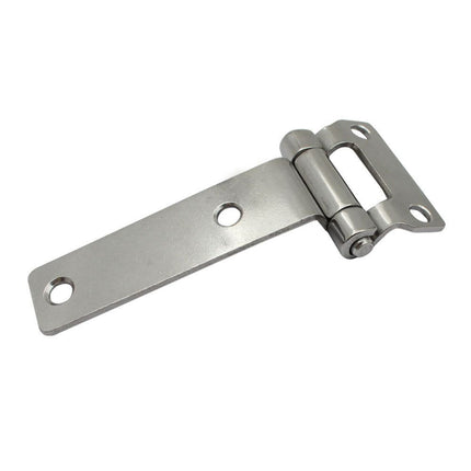 Pair of Stainless Steel 304 T-Shape Door Hatch Hinge L 5.3 in（135mm） for Container Vans Caravans Polish Marine Boat Hardware Counter Back Flap Hinges