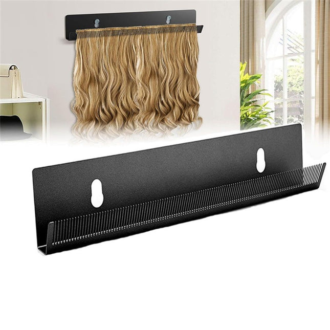 Hair Extension Holder for Styling Hair Stands Stainless Steel Extension Display Hanger Tool for – product detail