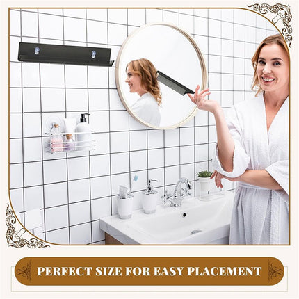 Hair Extension Holder for Styling Hair Stands Stainless Steel Hair Extension Display Hair Hanger Tool for Washing, Coloring and Blow-Drying of Weft, Clip-In, Tape-In Extensions (Black)
