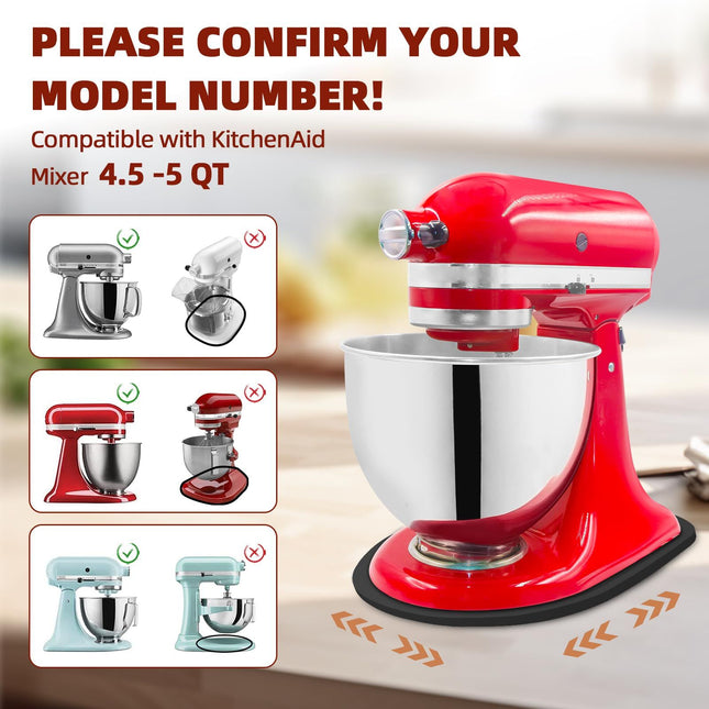 Mixer Slider Compatible with Kitchen aid Bowl Lift 4.5-5 Qt Stand Mixer Pine Wood (4.5-5 Qt – product detail