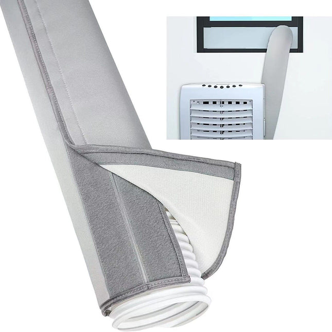 Portable AC Hose Insulation Sleeve Air Conditioner Hose Cover Wrap Fits 5 & 5.9 Diameter V1192-AZ-W-0936