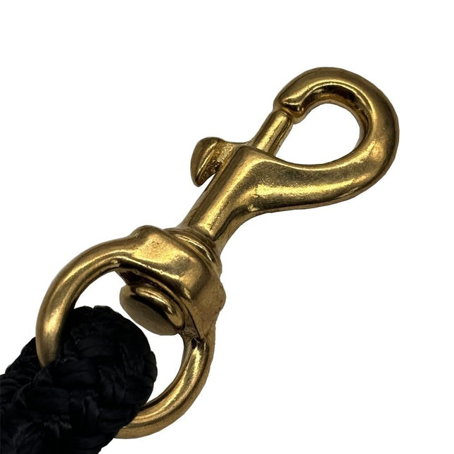 Horse Lead Rope Double Braided Nylon Horse Lead Line Lead Rope for Horses with Quick Halter (1/2 X – product detail
