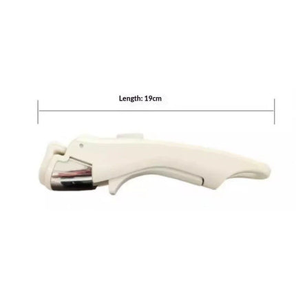 Removable Pan Handle,Anti-Scald Detachable Pot Handle for All Cookware Pan & Pot for Pots and Pans Fits All Cookware（milky white）Button type