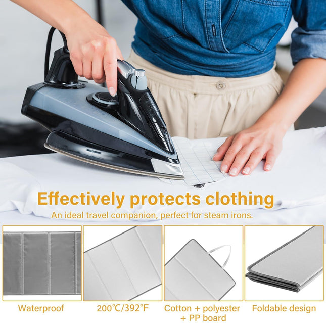 Four fold hanging ironing machine ironing pad household steam electric iron ironing board – product detail