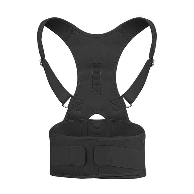 Magnetic therapy posture support back bracket adjustable posture corrector bracket shoulder back support