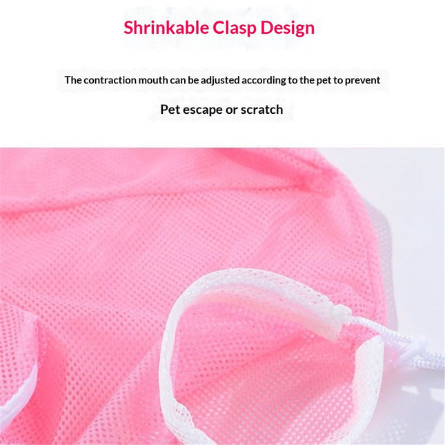 2pcs Cat Bathing Bag Anti-Bite and Anti-Scratch Cat Grooming Bag for Bathing Nail Trimming Medicine – product detail