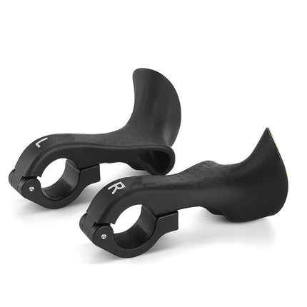 Bike Handlebar Ends Ergonomic No-Slip  Mountain Bike Road Cross-Country Bicycle Handlebar Extender Bar Ends Suitable for 21.8-22.2mm Handlebar