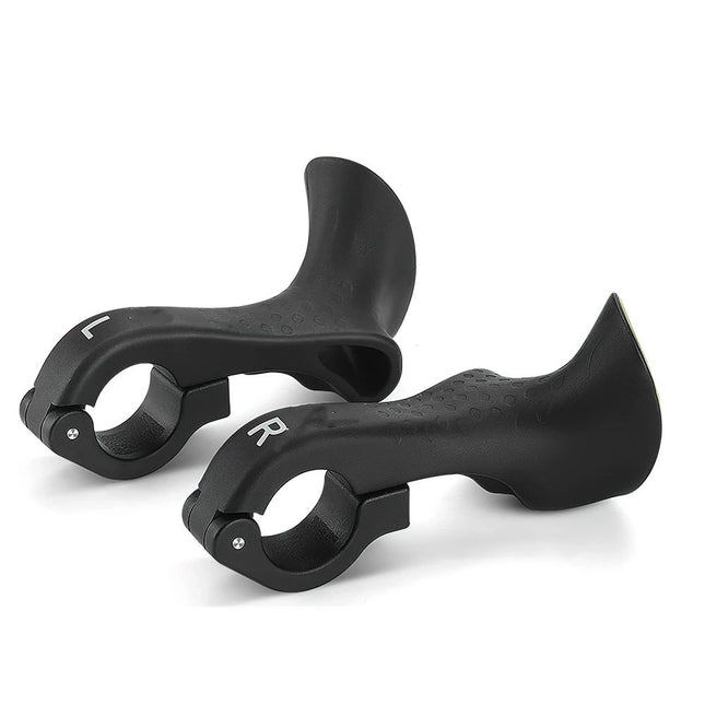 Bike Handlebar Ends Ergonomic No-Slip Mountain Bike Road Cross-Country Bicycle Handlebar Extender Bar Ends