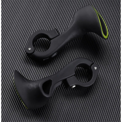 Bike Handlebar Ends Ergonomic No-Slip  Mountain Bike Road Cross-Country Bicycle Handlebar Extender Bar Ends Suitable for 21.8-22.2mm Handlebar