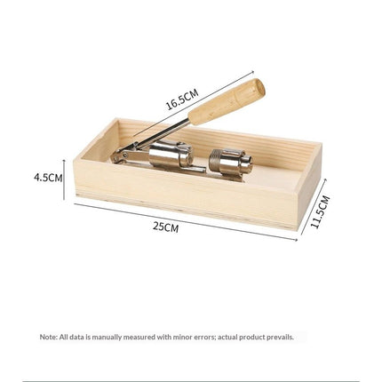 Nutcracker Heavy Duty Nut cracker Pecan Cracker Walnut Cracker Tool with Wood Box Bowl, Pecans, Hazelnuts