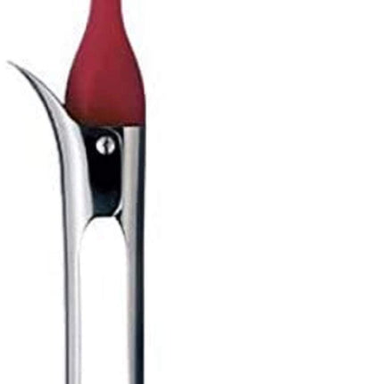 2pcs Apple Corer Tool - Easy to Use and Clean - Sturdy Apple Core Remover with Sharp Serrated Blades - Stainless Steel Corers for Apple and Pear - Core Fruits with Ease(Red)