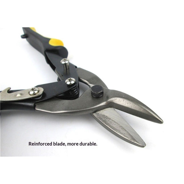 10 Inch Aviation Tin Snips Cr-Mo Aviation Snips for Cutting Metal Sheet Heavy Duty Sheet Metal Cutter – product detail