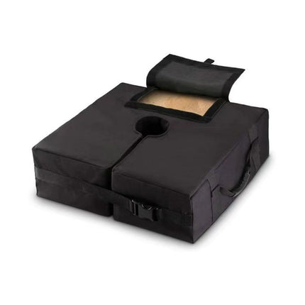 Square Umbrella Base Weight, 18" ~ Fits Any Offset, Cantilever & Any Outdoor Patio Umbrella Stand ~ Easy Set up(Without Sand)