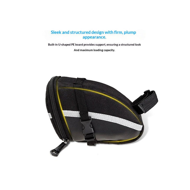 Bike Saddle Seat Bag 1.2L Bicycle Saddle Bag Keep Bike Accessories Bike Under Seat Pack – product detail