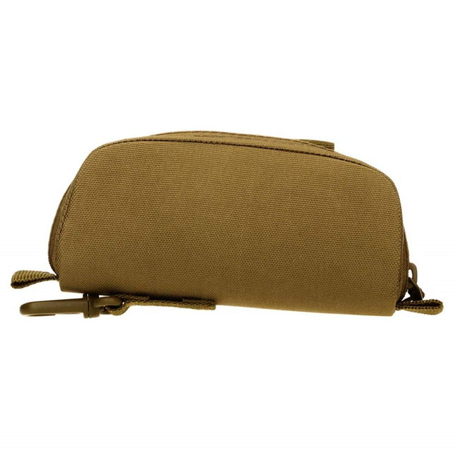 Eyeglasses Case Zipper Sunglasses Carrying Bag Nylon Men's Eyeglass Hard Box Cases with Clip Spacious and – product detail
