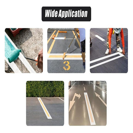 Parking Lot Line Stencil – – Lays Flat, Reusable – | Silicone Foldable Reusable Wire Template Parking Lot Line Stencil for Asphalt Concrete Painting Parking Lot & Pavement Lines