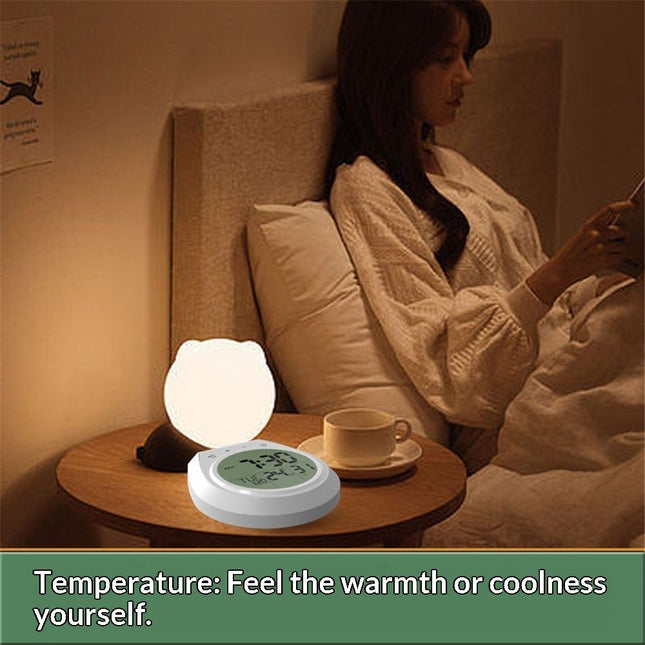 Shower Timer Clock Waterproof Digital Bathroom Kitchen Wall Clock with LCD Display 12/24 Hour Format – product detail