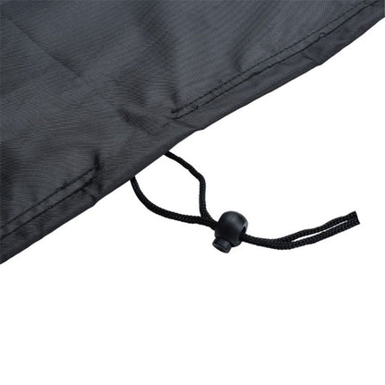 Outdoor Patio Furniture Covers Stacked Chairs , Lounge Chair Covers Outdoor Stack Chairs for All Weather Protection, Black, 65*65*120cm