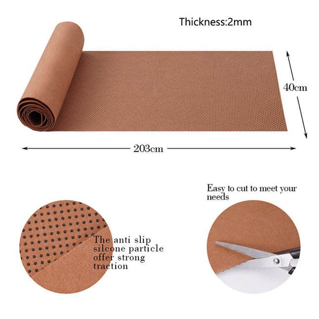 1 Pack 15.7 x 80 Inch No-Slip Ice and Snow Carpet Mats- Natural Coconut Fiber – product detail