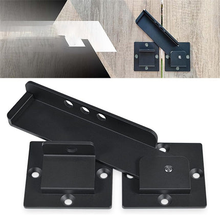 7.5" Flip Gate Latch Lock with Padlock Holes, 4mm Heavy Duty Aluminum Alloy Door Latch for Outdoor Wooden Fence, Swing and Sliding Open Gate, Double Gate, Barn Door, Shed, Vinyl Fence, Yard