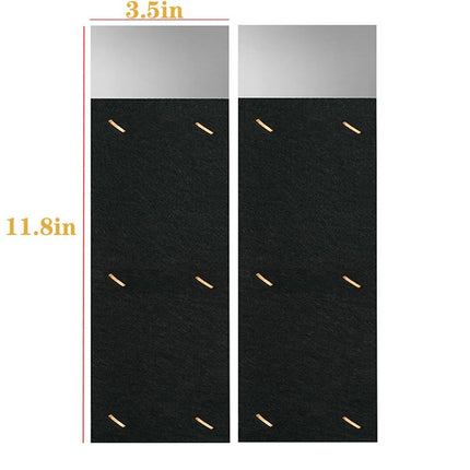 4 Pack Gutter Noise Dampener, 3.5 X 11.8 in Rain Noise Downspout Silencer, Insert Adjustable Downspout Drip Silencer for Outdoor Sound Reducer (3.5 X 11.8)