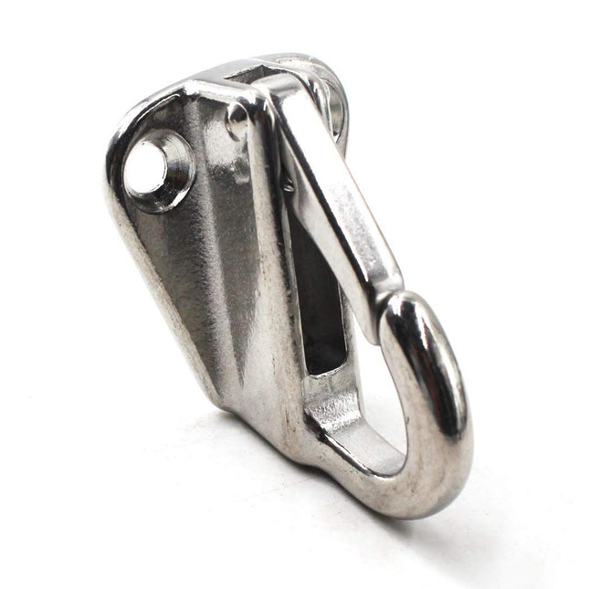 Spring Snap Attach Rope Hook SS 316 Fender Spring Fending Hook Marine Clothes Boat Hardware (4pcs) – product detail