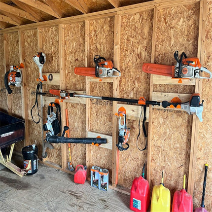 Chainsaw Holder, Chainsaw Wall Mount for MS250, MS251, MS170, MS171, MS172 Heavy Duty Chainsaw Rack Garage Storage Holder Chain Saw Display