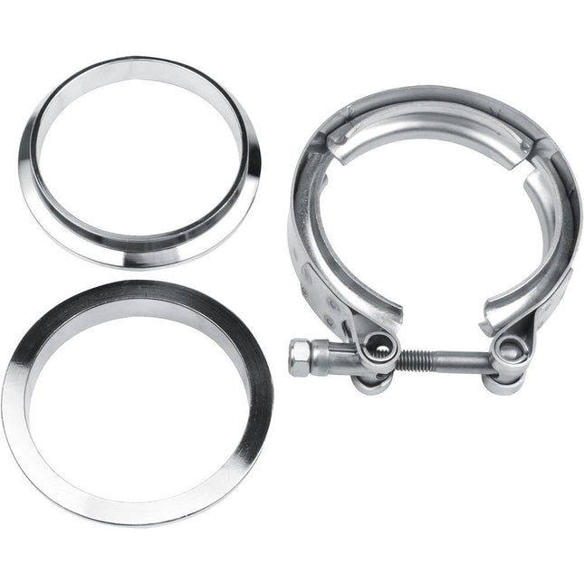 3.0 Inch V Band Clamp for Flange Kit Stainless Steel (with flanges) 304 Stainless Steel V1192-AZ-W-1086