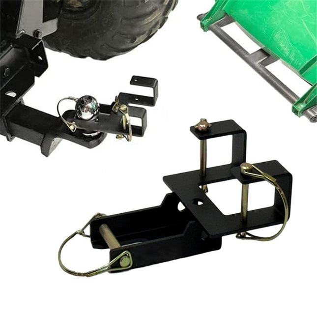 Premium Combo Hitch Haul Pin Hitch Handled Lawn and Garden Equipment or Wheeled Garbage Cans – product detail