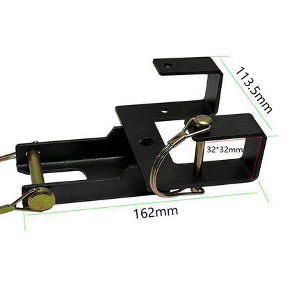 Premium Combo Hitch, Haul Pin Hitch, Handled Lawn, and Garden Equipment, or Wheeled Garbage Cans - by Garbage Commander