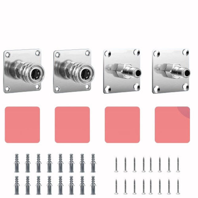 Pressure Washer Gun Holder Foam Cannon Holder 1/4 Quick Connect Foam Cannon Wall Mount Foam