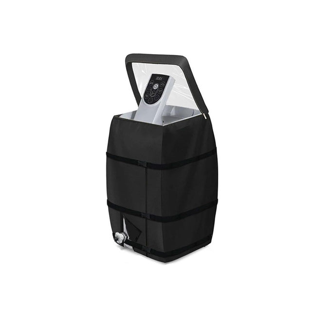 Hot Tub Spa Heater Pump Cover with Transparent PVC Top Window and Zipper Opening Heavy Duty