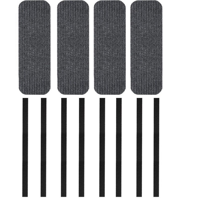 RV Step Covers 4 Pack 24 Wide x 7.5 Deep Camper Step Covers Non Slip RV Stair Treads for Travel Trailers