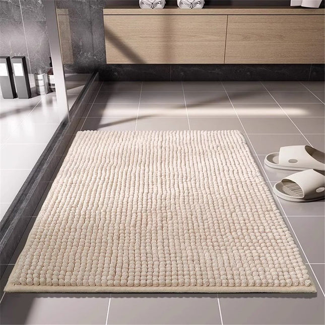 Non-Slip Bath Rug Extra Soft Microfiber Bedroom Shag Carpet with Anti-Slip Backing Water/Dust Absorbent (15