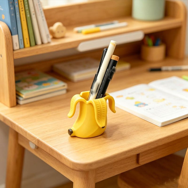 3D Printed Fun Banana Storage Container (Yellow) – product detail