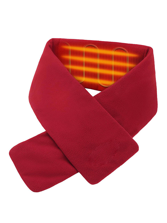 Heated Scarf for Women & Men Rechargeable Neck Heating Wrap with 3 Heat Settings Portable V1197-JD-042503
