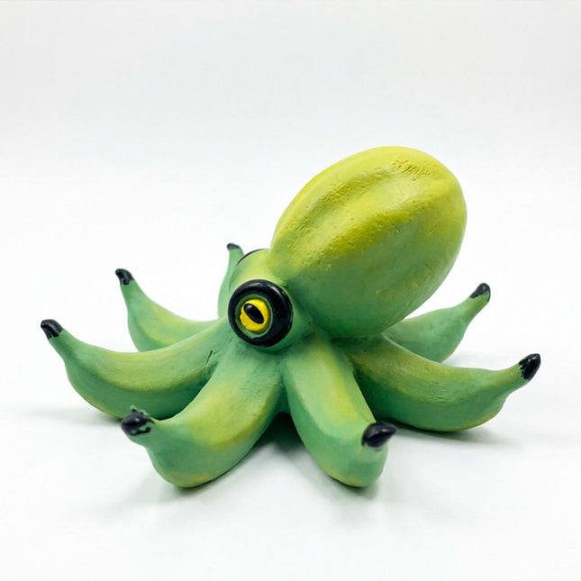 Creative Banana Octopus Resin Ornament