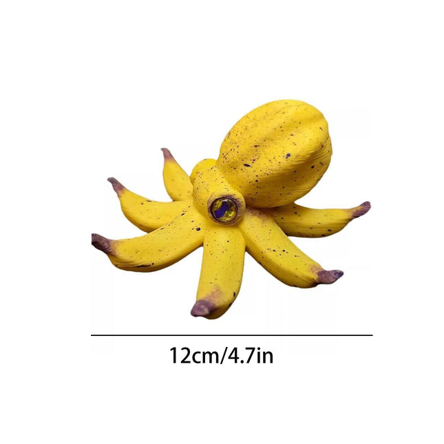 Creative Banana Octopus Resin Ornament – product detail