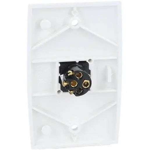 Clipsal Switch Vertical Standard Series 1 Gang 10A 250V White Electric 31VA-WE – product detail