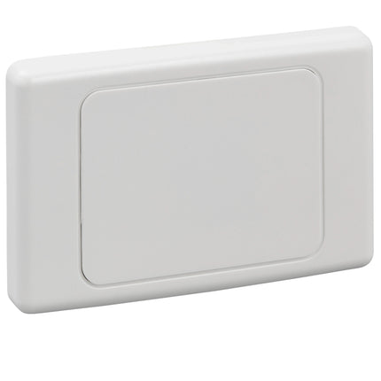 Clipsal Switch Grid and Surround Plate Flush Mount Standard Blank w/30A Terminal Block Horizontal/Vertical White | 2031VXCBWE