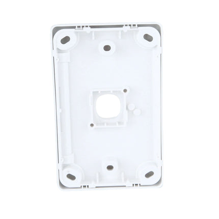 Clipsal Switch Grid & Cover Plate Flush Mount Standard 1 Gang Horizontal/Vertical White | C2031VHWE