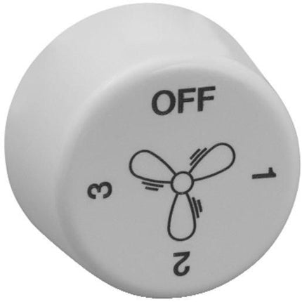 Clipsal 2000 Series Fan Knob White Electric