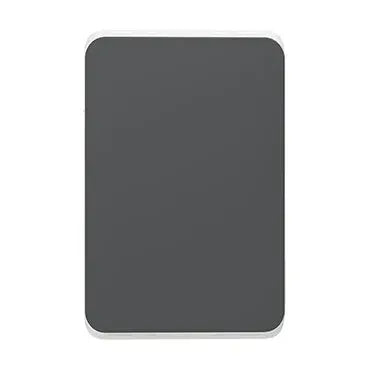 Clipsal Iconic Switch Plate Skin Blank Horizontal/Vertical Mount Anthracite 3040C-AN V1202-9311554785468