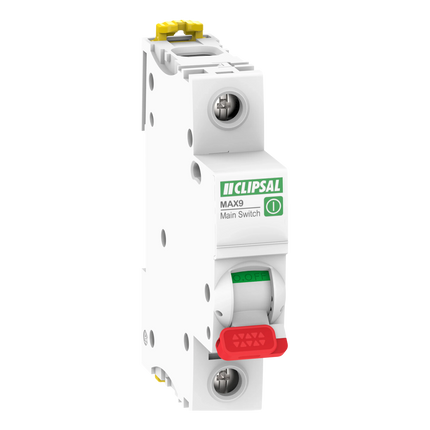 Clipsal MAX9 Isolator Switch 1P, 100A, 240V | MX9MS1100