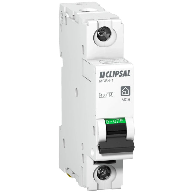 Clipsal Resi MAX Miniature circuit breaker 1P 16 A C curve 4500 A 240V MCB4-116 V1202-9318795018331