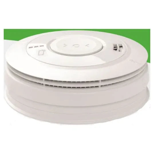 Brooks Smoke Alarm Photoelectric 230 VAC 85 dBA at 3 m Plastic 150mm x 55mm 10 Year Lithium EIB3016