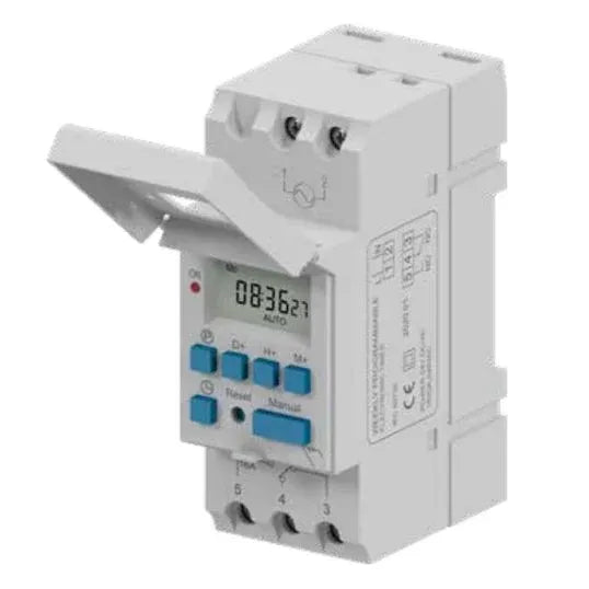 Matelec Timer 240VAC 7 Day Digital Time Clock DR TIMER-7D/D-240V – product detail